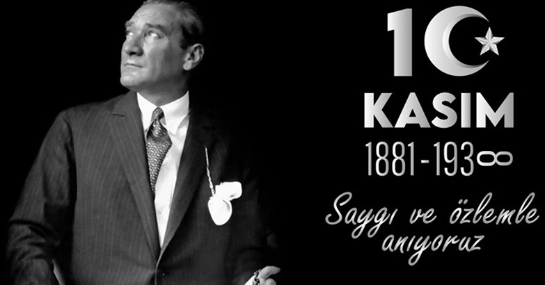 10 Kasım Atatürk'ü anma mesajları