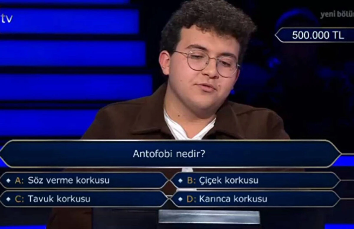 Antofobi Nedir?  500 Bin TL&rsquo;lik Sorusu A&ccedil;ıklandı