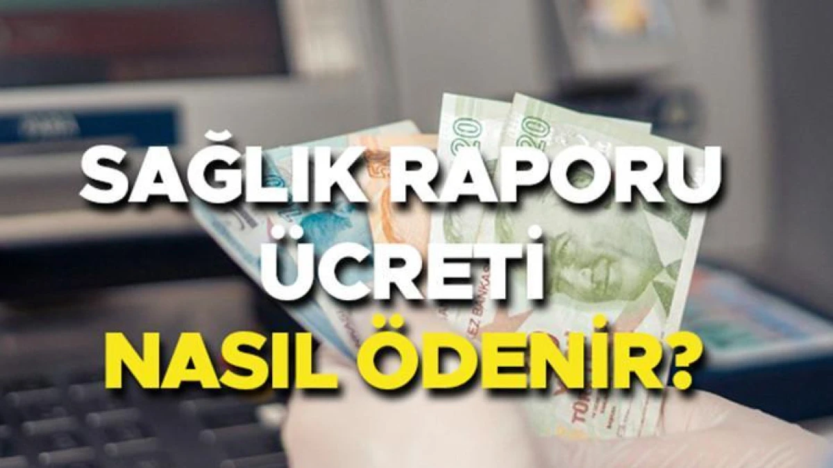 Ehliyet Sağlık Raporu &Uuml;creti Nasıl &Ouml;denir, Ne Kadar?