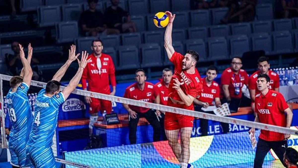 Filenin Efeleri, VNL&rsquo;de Slovenya&rsquo;ya 3-0 mağlup oldu