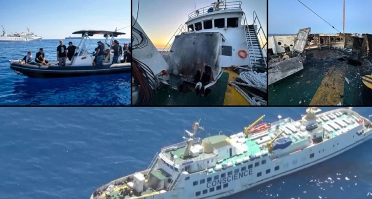 Gazze yardım gemisindeki 5 T&uuml;rk vatandaş daha &uuml;lkeye d&ouml;nd&uuml;