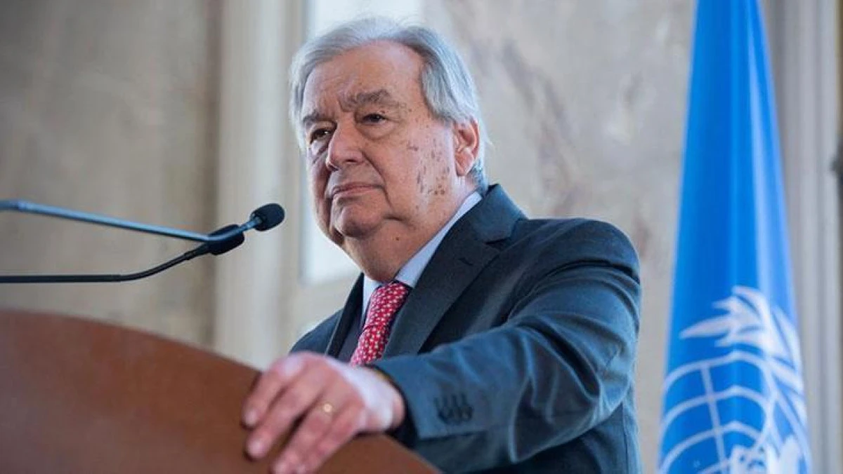Guterres: &ldquo;Artık Durma Zamanı &ndash; Barış ve Diplomasi &Uuml;st&uuml;n Gelmeli&rdquo;