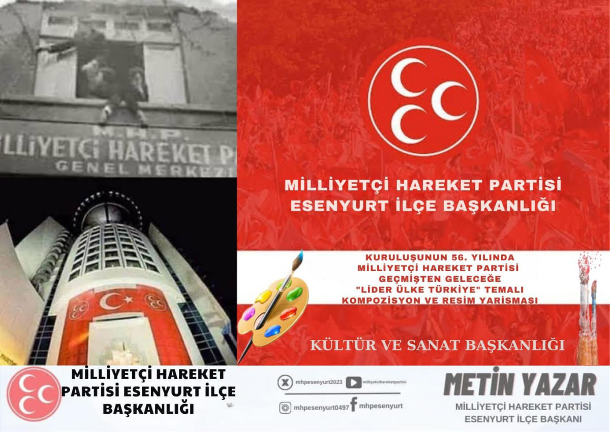 MHP ESENYURT’TAN KOMPOZİSYON VE RESİM YARIŞMASI 