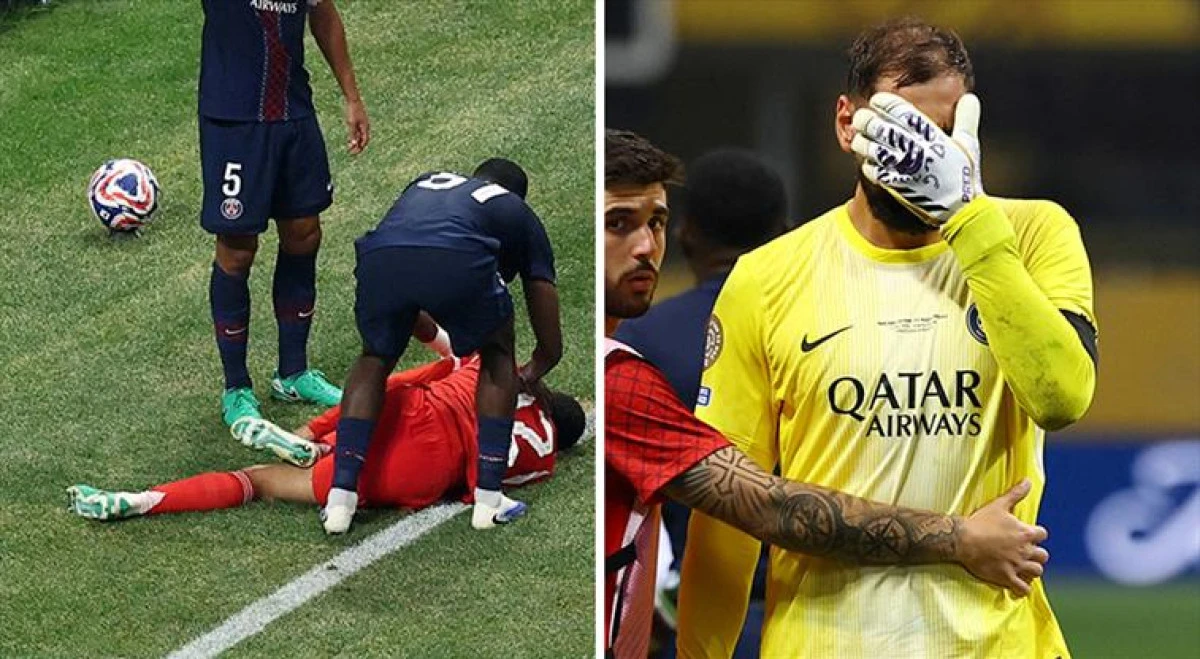 Musiala&rsquo;nın ayak bileği kırıldı, Donnarumma g&ouml;zyaşlarını tutamadı