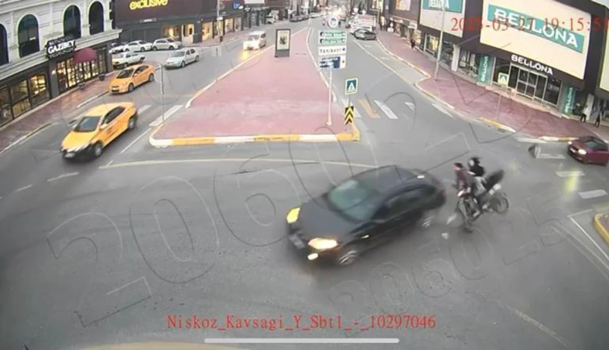 Sakarya&rsquo;da KGYS Kameralarına Yansıyan Trafik Kazaları