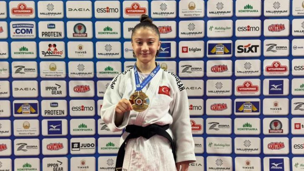 Semanur Y&uuml;ksel, &Uuml;mitler Avrupa Judo Şampiyonu Oldu